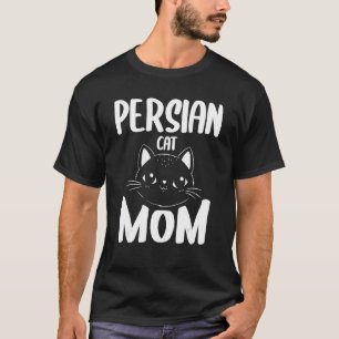 Camiseta Gato persa mamá se cobra animal