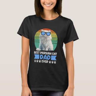 Camiseta Gato persa mejor GATO PERSA DAD VIVO Funny Cat D