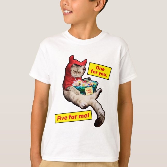 Camiseta Gato perverso canalla (Anverso)