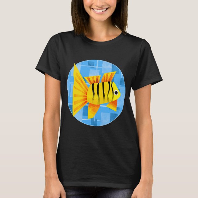 Camiseta Gato pescador #4 (Anverso)