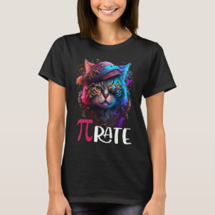 Camiseta Gato pirata de Pi Day 3 14 Math Science Teacher Ca