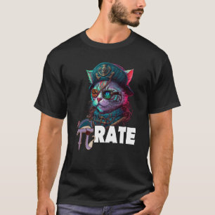 Camiseta Gato Pirata Día Pi 3 14 Profesor de Matemáticas y 