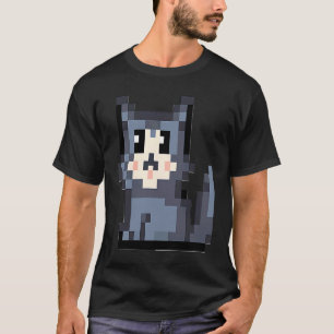 Camiseta Gato Pixel Dueño de Gato Pixel Retro
