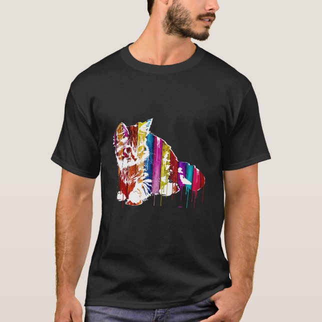 Camiseta Gato Pop (Anverso)