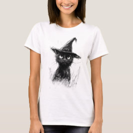 Camiseta Gato Preto