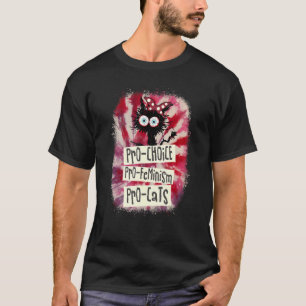 Camiseta Gato Pro Choice Pro Feminism Pro Cat