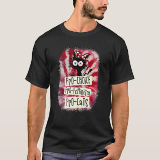 Camiseta Gato Pro Choice Pro Feminism Pro Cat