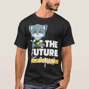 Camiseta Gato Progressiv Pride Transgénero Genderqueer