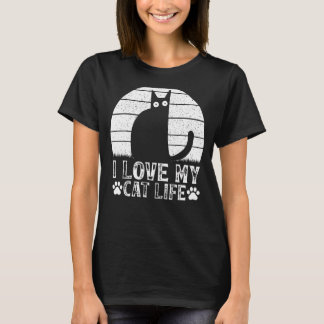Camiseta Gato propietario del gato me encanta el meme del g