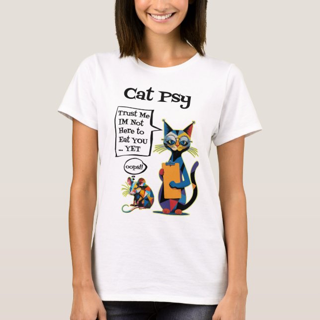 Camiseta Gato Psi (Anverso)