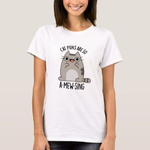 Camiseta Gato Puns ARe So A-mew-sing Funny Animal Pun