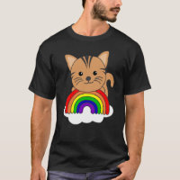 Gato Purpurina arcoiris Kawaii gatos coloridos