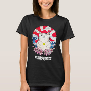 Camiseta Gato Purramedic Gatito paramédico Gatito EMT Mamá 