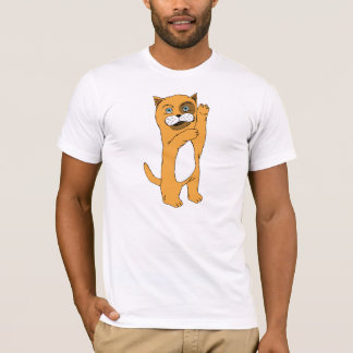 Camiseta Gato que agita