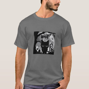 Camiseta ¿Gato Qué? Gatito Gracioso Asesino En El Cementeri
