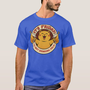 Camiseta Gato que no bebo leche esta noche de Tobe Fonseca