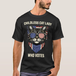 Camiseta Gato Que Vota Por Las Elecciones De Kamala Harris 
