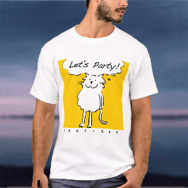 Camiseta ¡Gato quiere tener un fiesta!
