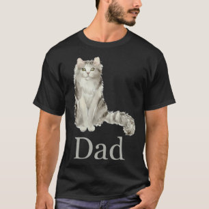 Camiseta Gato Ragamuffin Padre  Gato Ragamuffin Papá Gato P