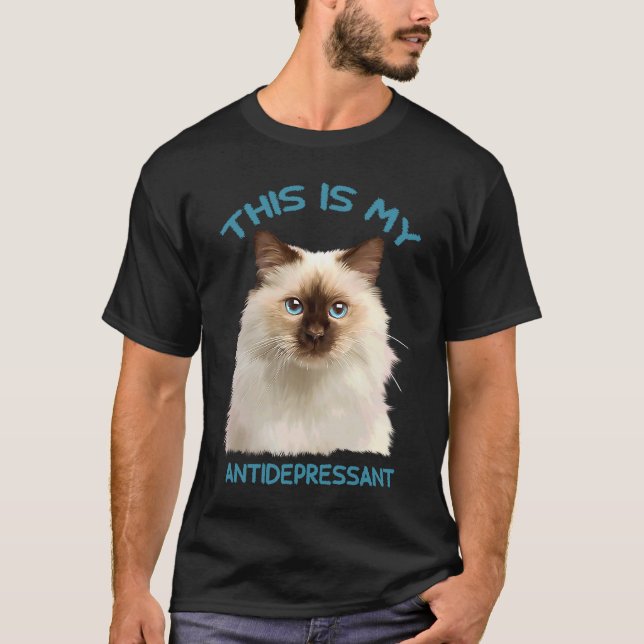 Camiseta Gato Ragdoll (Anverso)