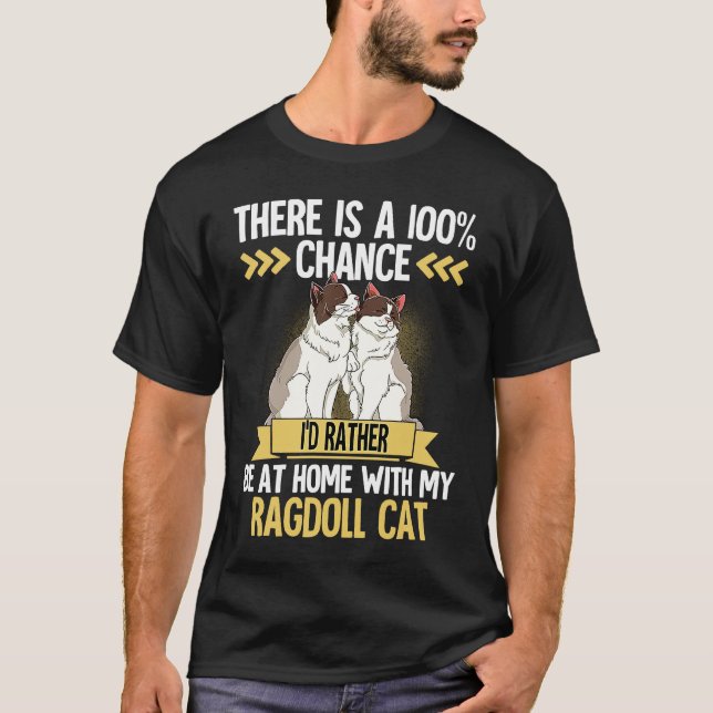 Camiseta Gato Ragdoll  1 (Anverso)