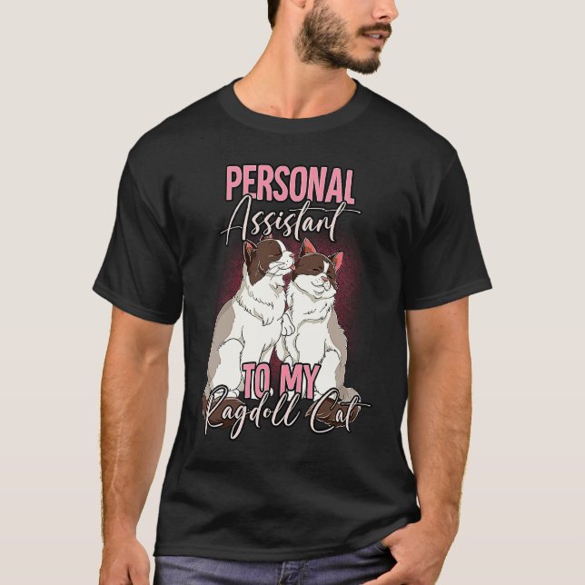 Camiseta Gato Ragdoll  10 (Anverso)