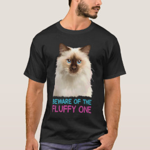 Camiseta Gato Ragdoll Cuidado con el Esponjoso