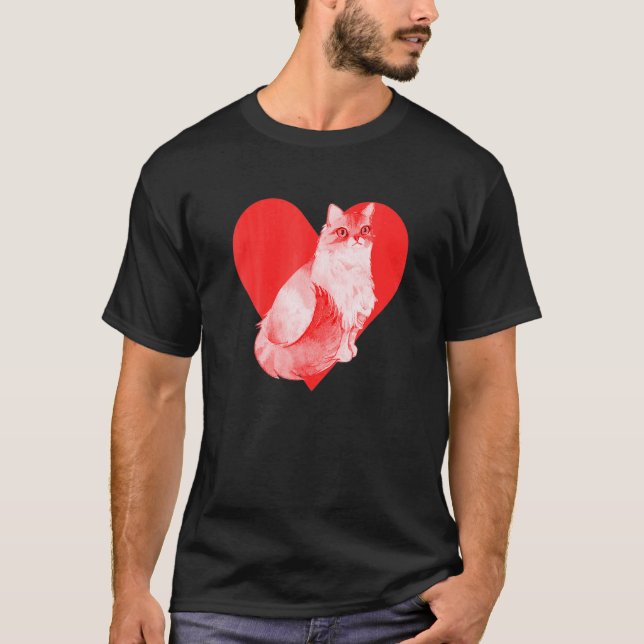 Camiseta Gato Ragmuffin (Anverso)