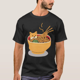 Camiseta Gato ramen