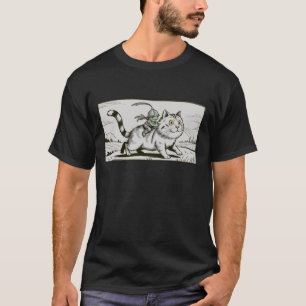 Camiseta Gato Rana Divertido Meme Medieval Vintage 