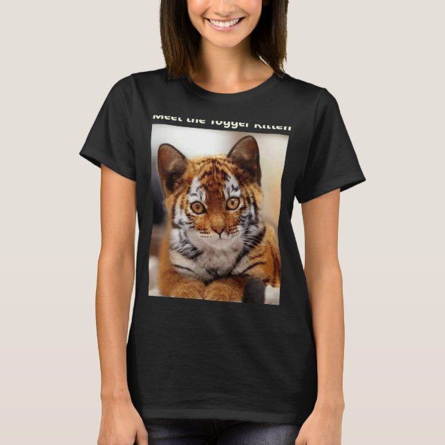 Camiseta Gato raro engendra el gatito de juguete para gato  (Anverso)