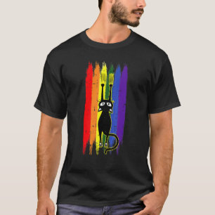 Camiseta Gato Rascando Orgullo Gay Kitten Pata Orgulloso Lg