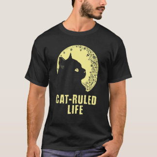 Camiseta Gato Regía La Vida Gato Familia Gatito Parientes