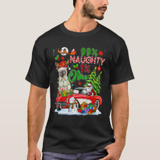 Camiseta Gato Reno Caperucita Santa 99 Por Ciento Malvado 1