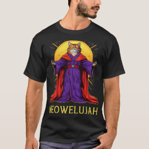 Camiseta Gato Retro Pun Ateo Hombres Ateos Mujeres Niños Gr