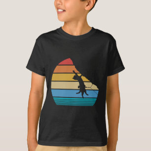 Camiseta Gato Retro Subiendo Meowtania Regalo Gato Vintage 