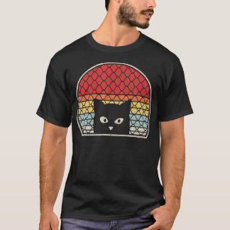 Camiseta Gato retro vintage