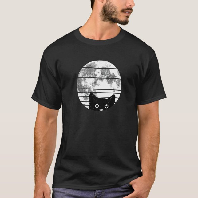 Camiseta Gato Retro Vintage (Anverso)