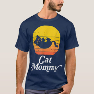 Camiseta Gato Retro Vintage Jugando Al Aire Libre Para Los 