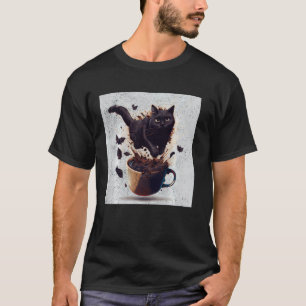 Camiseta Gato Robot Patatas Fritas
