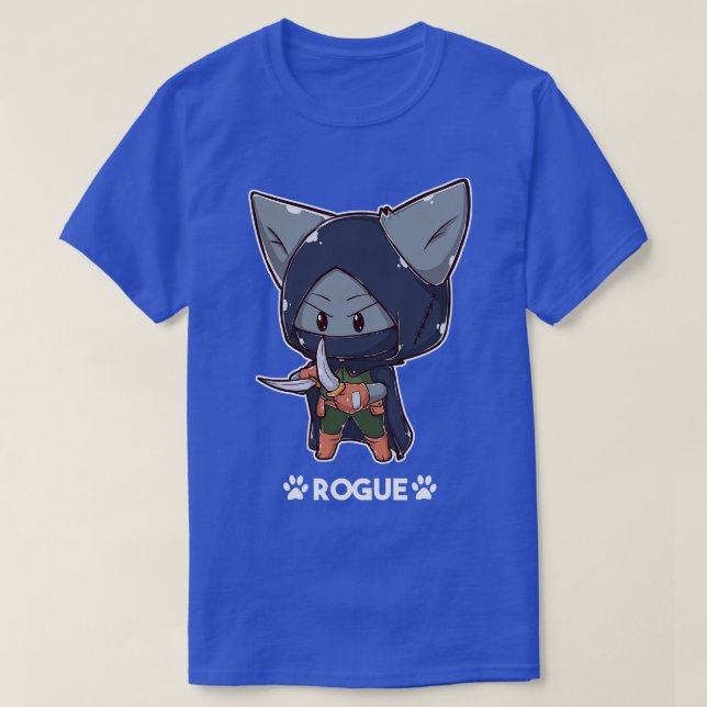 Camiseta Gato Rogue (Diseño del anverso)