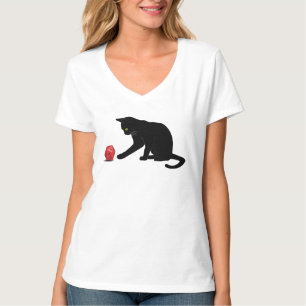 Camiseta Gato Rolling Dice RPG Rol Jugando Juegos Gaming Lo