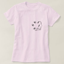 Gato Rosa Simple y Lindo