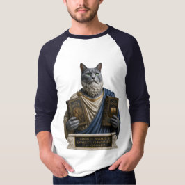 Camiseta Gato ruso azul homérico