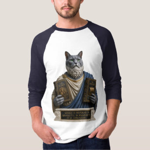 Camiseta Gato ruso azul homérico