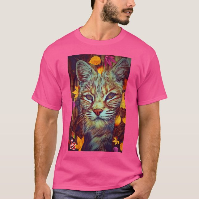 Camiseta Gato salvaje (Anverso)