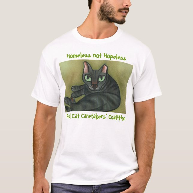 Camiseta Gato salvaje, la coalición de los vigilantes (Anverso)