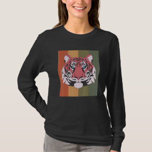 Camiseta Gato salvaje Retro Depredador De Vida Silvestre As