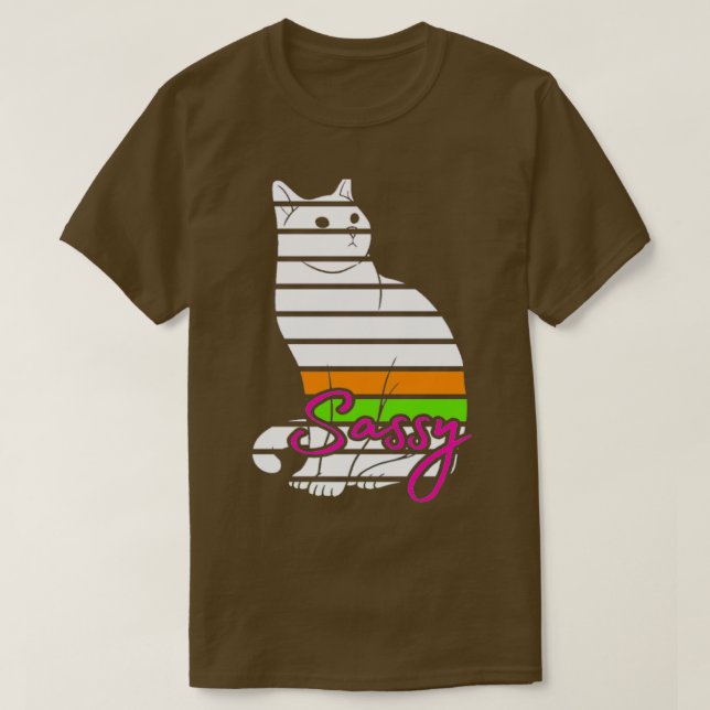 Camiseta Gato sano (Diseño del anverso)