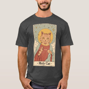 Camiseta Gato Santo